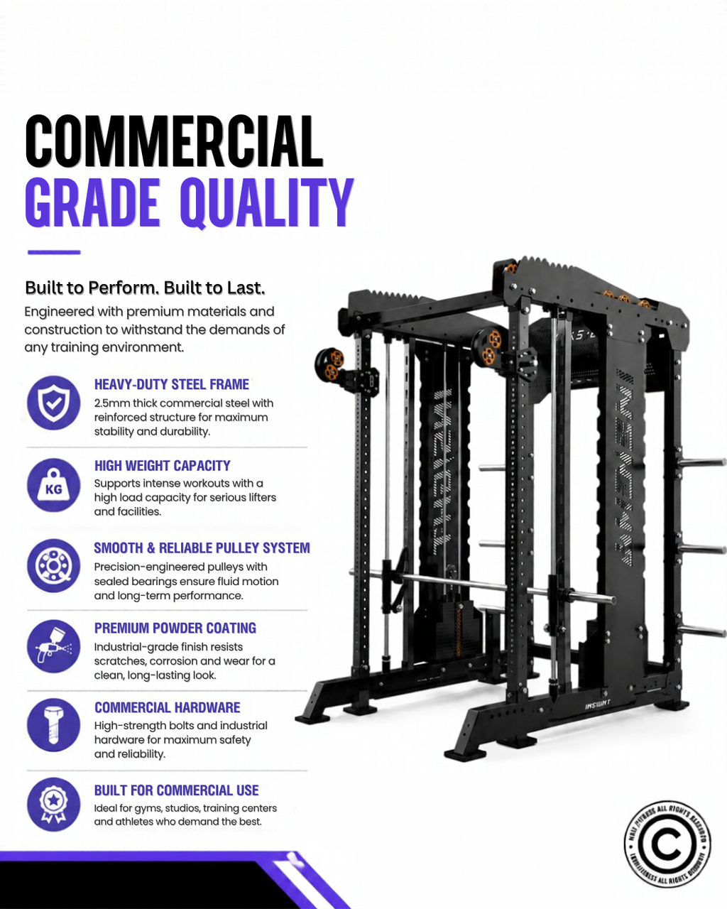 Insight Fitness Multi Function Machine - FT001