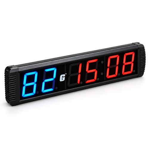 6 Digit CrossFit Timer - White Background