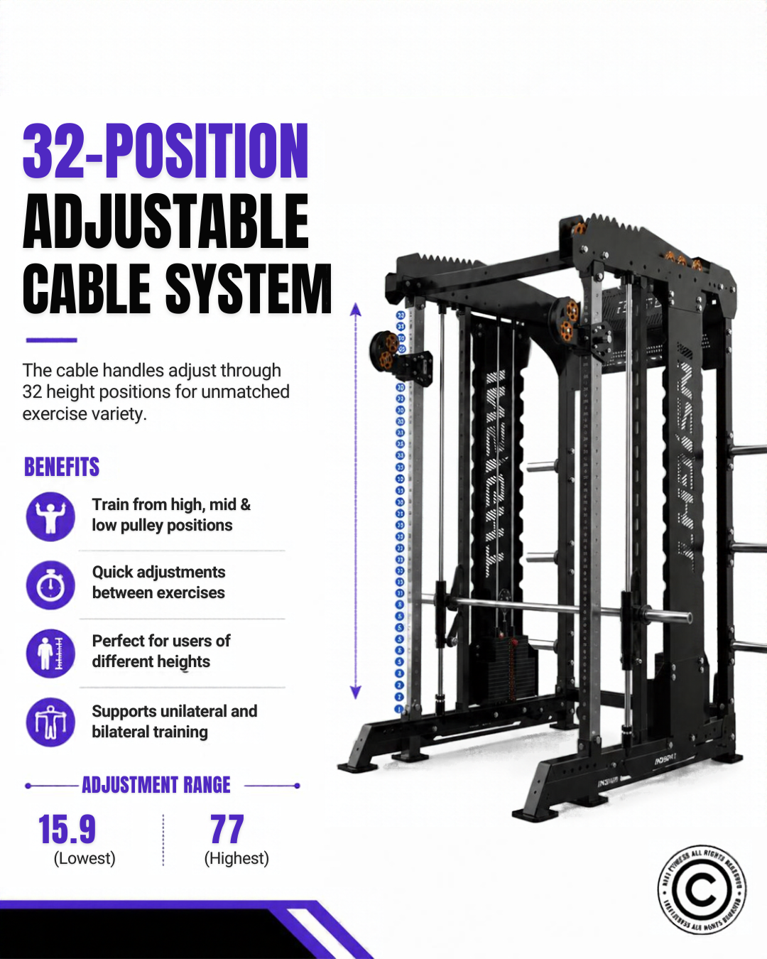 Insight Fitness Multi Function Machine - FT001