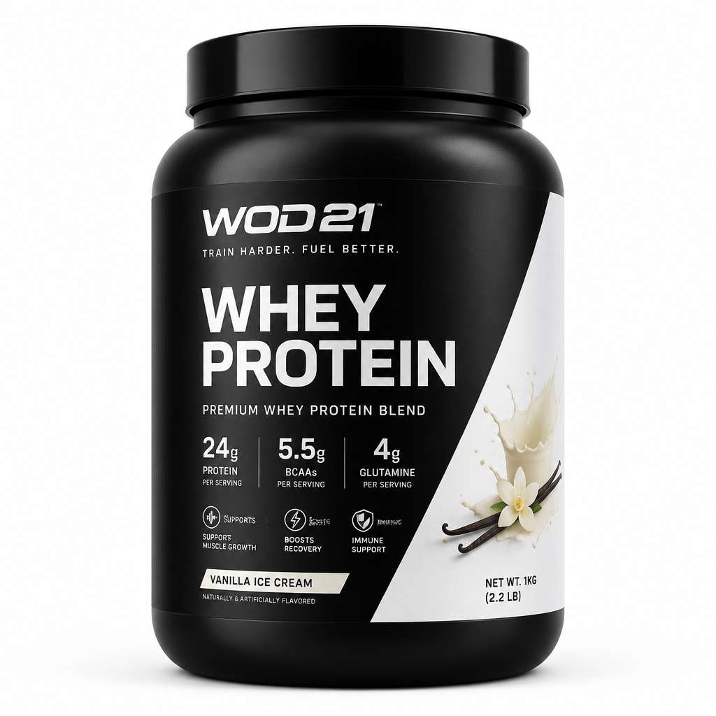 WOD21 Whey Protein 1kg tub